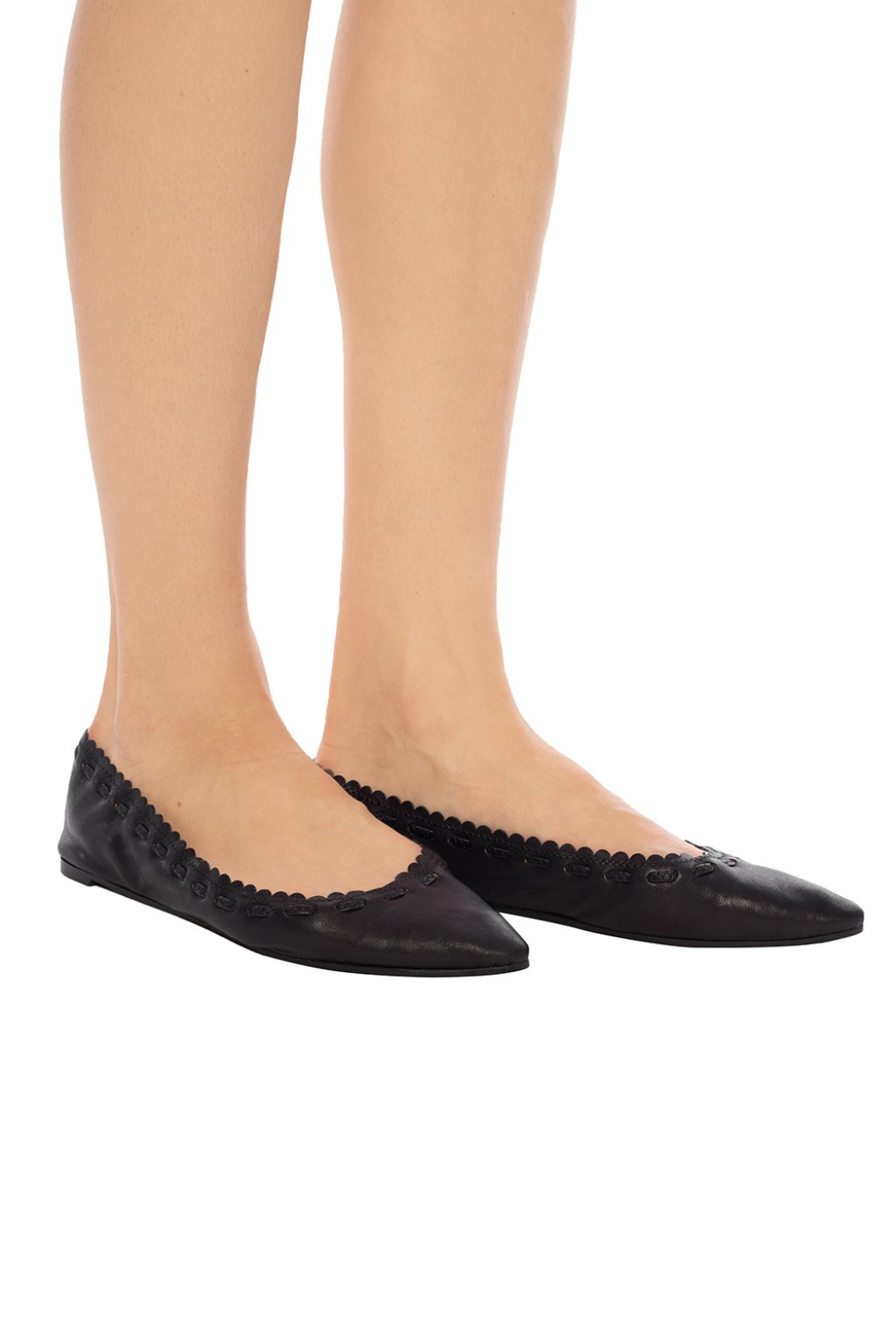 See By classic chloe Ballet flats with woven details